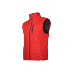 GILET REMBOURRÉ, ROUGE-NOIR, "2XL", CE, LAHTI