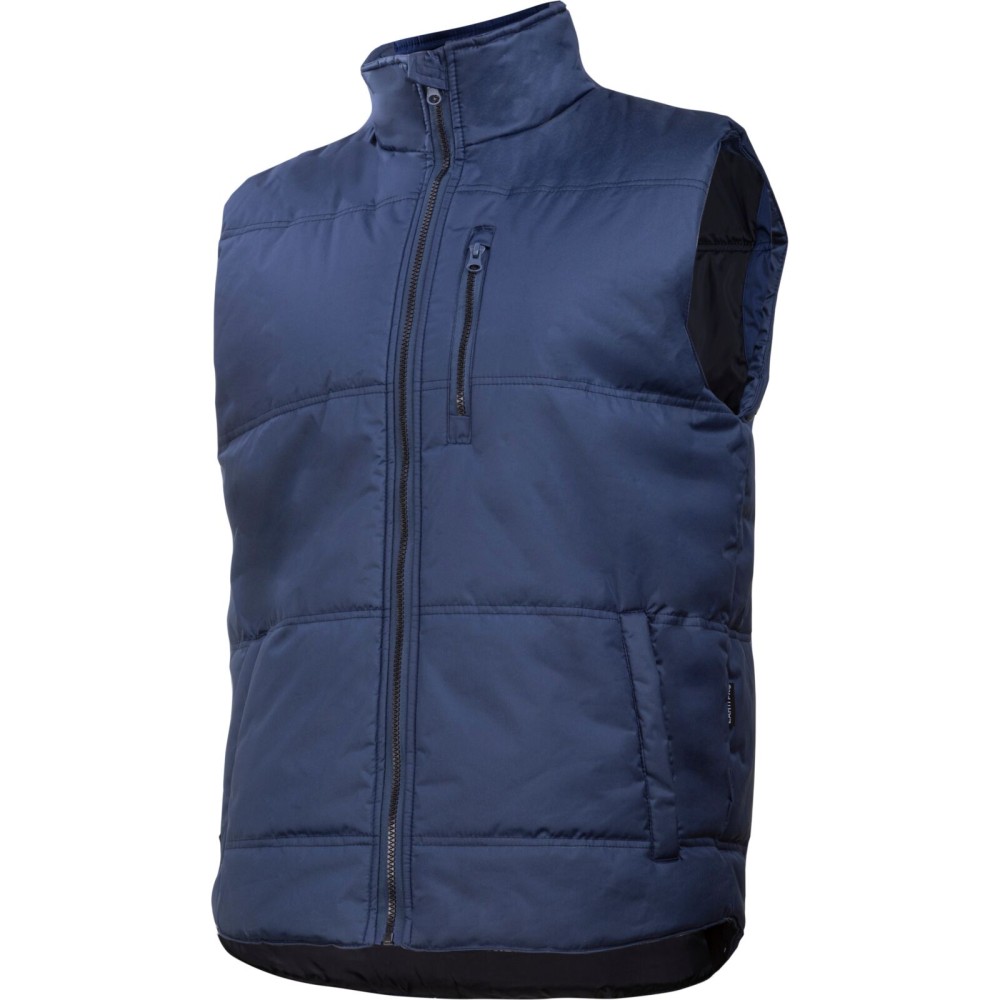 GILET REMBOURRÉ, BLEU MARINE-NOIR, "2XL", CE, LAHTI