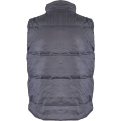 GILET REMBOURRÉ, GRIS-ORANGE, "M", CE, LAHTI