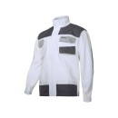 VESTE, BLANC-GRIS, 100% COTON, "3XL (60)", CE, LAHTI