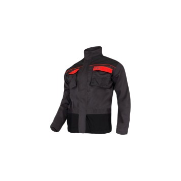 VESTE GRAPHIT-ORANGE, 190G/M2, "3XL (60)", CE, LAHTI