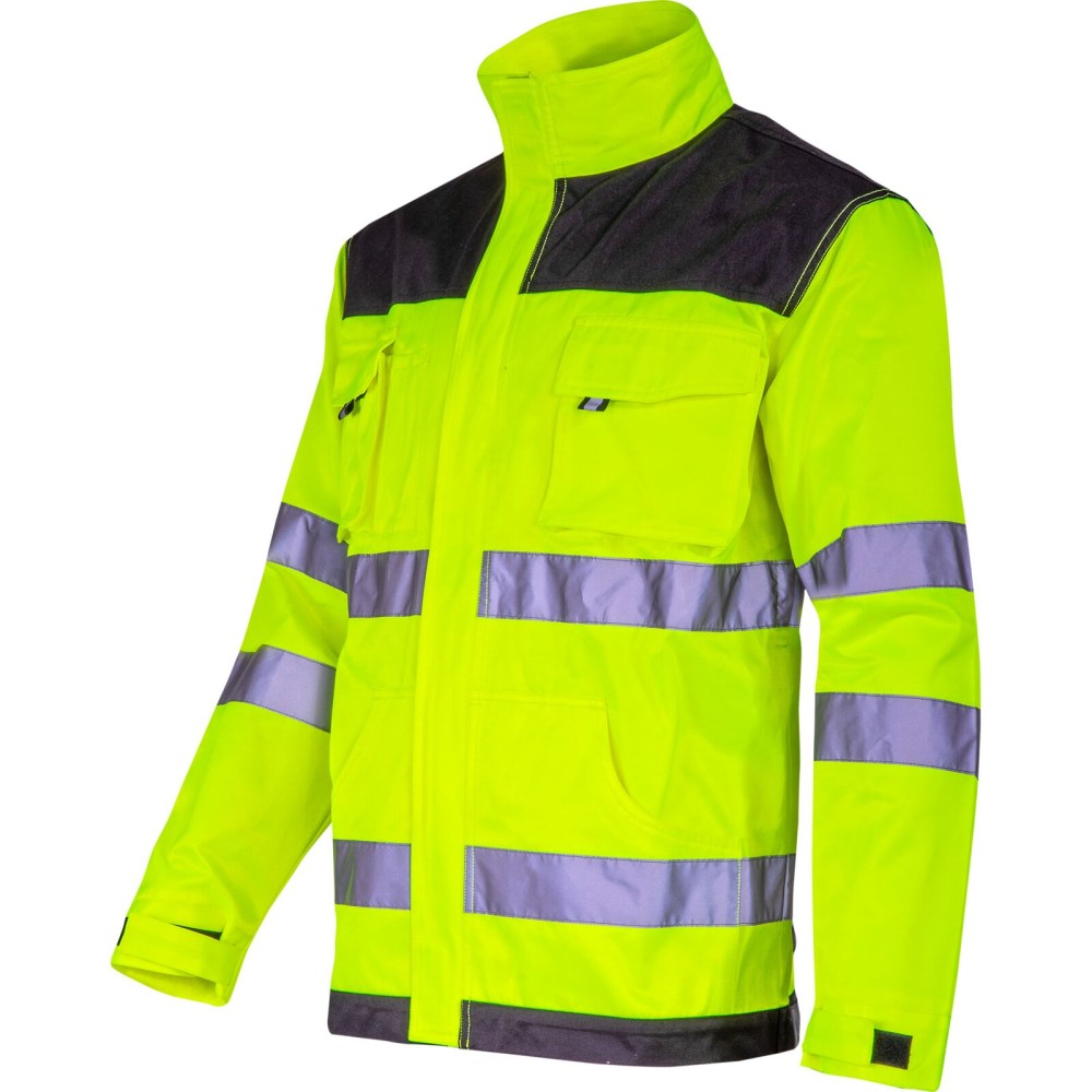 Veste Haute visibilité   NOIR-JAUNE, \"3XL\", CE, LAHTI