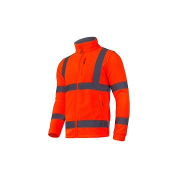 VESTE POLAIRE HAUTE VISIBILITÉ ORANGE, "XL", CE, LAHTI