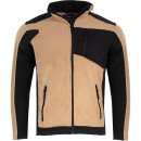 VESTE POLAIRE AVEC RENFORT, BEIGE-NOIR,"3XL",CE,LAHTI