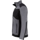 VESTE POLAIRE AVEC RENFORT, GRIS-NOIR, "XL", CE,LAHTI