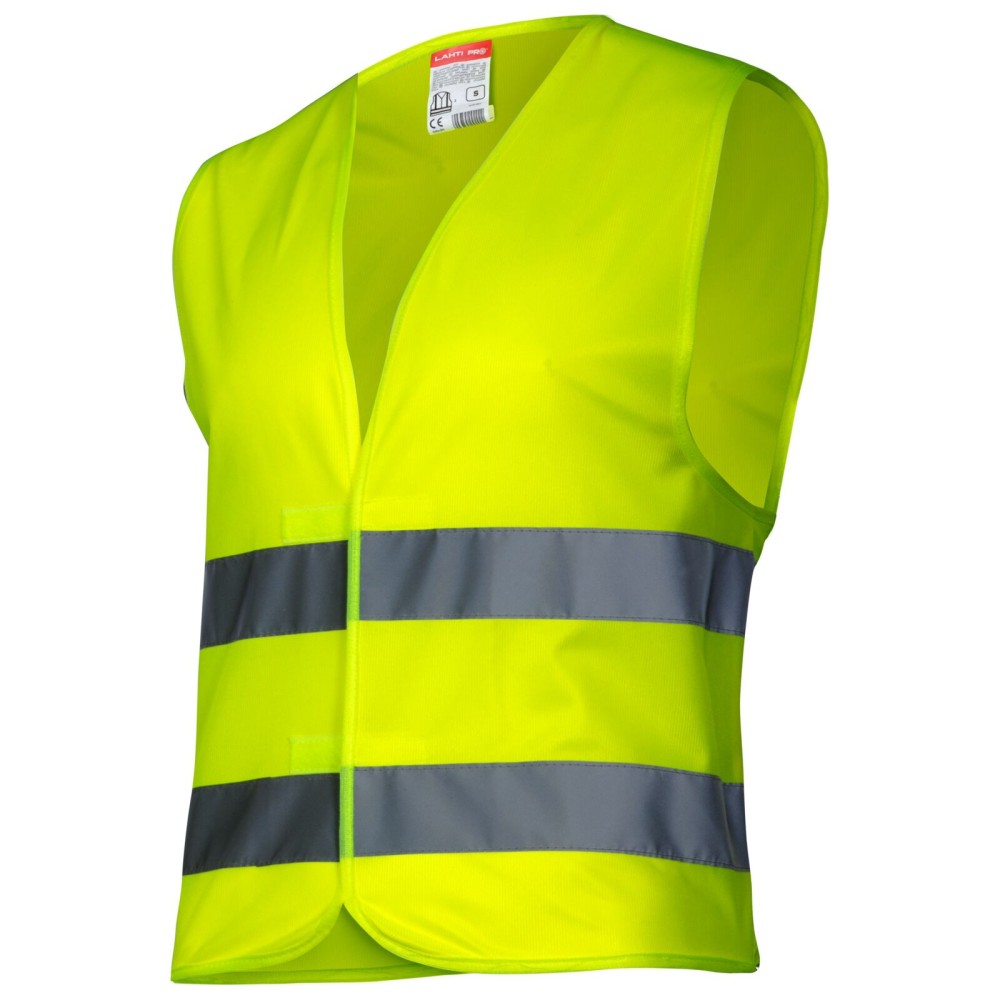 GILET D'AVERTISSEMENT JAUNE POUR ENFANTS 4-6 ANS, "S", CE, LAHTI