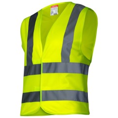 GILET D'AVERTISSEMENT 4 BANDES JAUNE, "2XL", CE, LAHTI