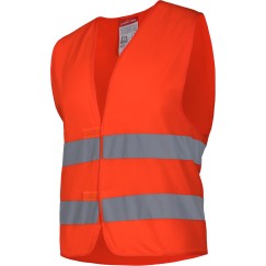 GILET D'AVERTISSEMENT ORANGE, "3XL", CE, LAHTI