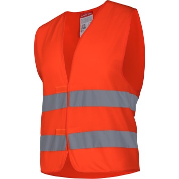 GILET D'AVERTISSEMENT ORANGE, "L", CE, LAHTI