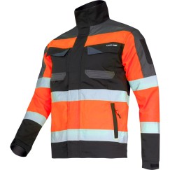 Veste Haute visibilité   NOIR-ORANGE, \"2XL\", CE, LAHTI