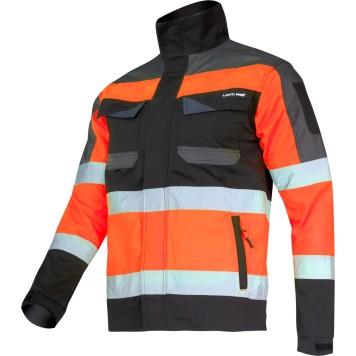 Veste Haute visibilité   NOIR-ORANGE, \"XL\", CE, LAHTI