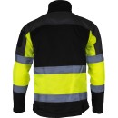 HAUTE VIS. VESTE NOIR-JAUNE, "3XL", CE, LAHTI