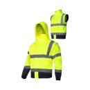 Veste Haute visibilité REMBOURRÉE DET. MANCHES, JAUNES, \"2XL\", CE, LAHTI