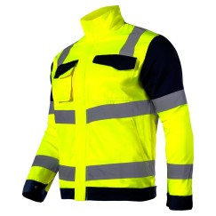 Veste Haute visibilité   JAUNE \'PREMIUM\', \"L\", CE, LAHTI