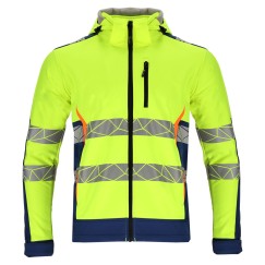 Veste haute visibilité  JAUNE-BLEU, "2XL", CE, LAHTI