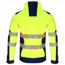 Veste haute visibilité  JAUNE-BLEU, "2XL", CE, LAHTI