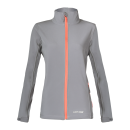 VESTE SOFTSHELL POUR FEMME, GRIS ET ORANGE, "3XL", CE, LAHTI