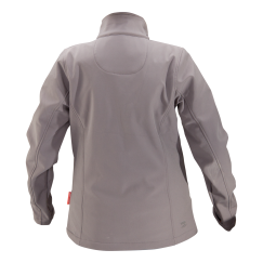 VESTE SOFTSHELL POUR FEMME, GRIS ET ORANGE, "3XL", CE, LAHTI