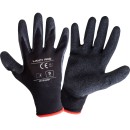 GANTS LATEX NOIR L212107P, 12 PAIRES, "7", CE, LAHTI