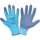 GANTS LATEX BLEU L211909P, CARTE, "9", CE, LAHTI