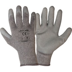 GANTS LATEX GRIS L210307P, 12 PAIRES, "7", CE, LAHTI