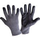 GANTS LATEX GRIS-NOIR L212510P, 12 PAIRES, "10", CE, LAHTI