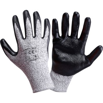 GANTS NITRILE COUPE RES. 5, L200209P, CARTE, "9", CE, LAHTI