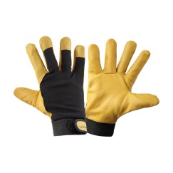 GANTS HIVER MARRON-NOIR L251208P, CARTE, "8", CE, LAHTI