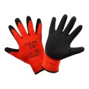 GANTS HIVER NOIR-ORANGE L251008P, CARTE, "8", CE, LAHTI