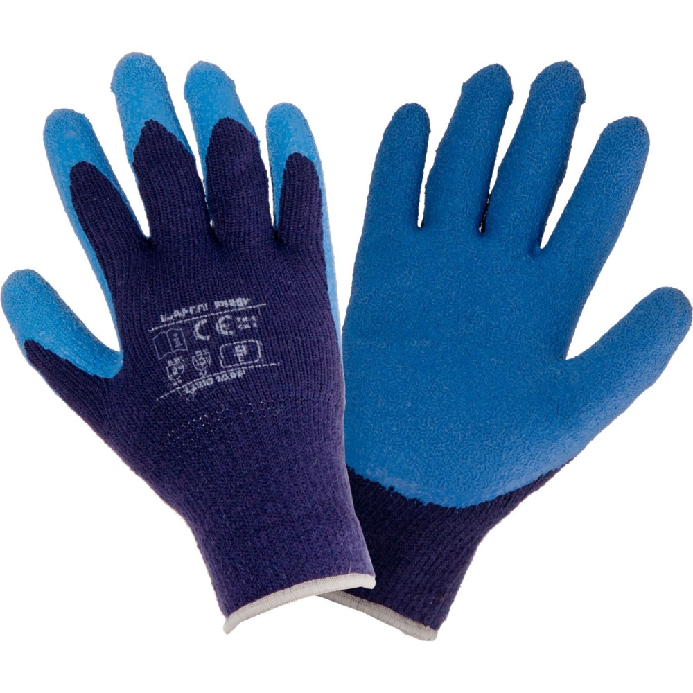 GANTS HIVER BLEU L250108P, CARTE, "8", CE, LAHTI