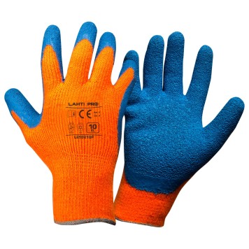 GANTS HIVER ORANGE L250208P, CARTE, "8", CE, LAHTI