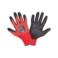 GANTS PU COUPE RES. C, L200307P, CARTE, "7", CE, LAHTI