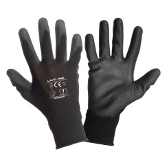 GANTS PU NOIR L230509P, 12 PAIRES, "9", CE, LAHTI