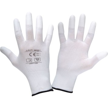 GANTS PU BOUT DES DOIGTS BLANCS L231107P,CARTE, "7", CE, LAHTI