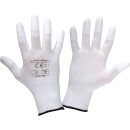 GANTS PU BOUT DES DOIGTS BLANCS L231107P,CARTE, "7", CE, LAHTI