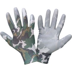 GANTS PU CAMO L231307P, CARTE, "7", CE, LAHTI