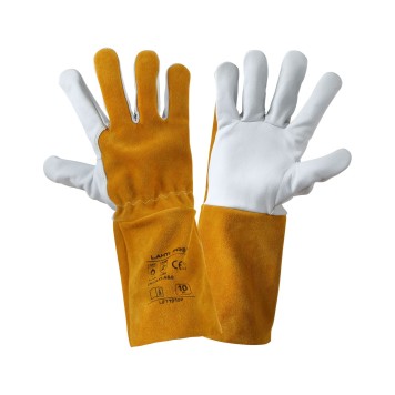 GANTS DE SOUDAGE CUIR DE CHÈVRE L271910P, CARTE, "10", CE, LAHTI