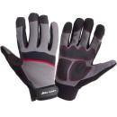 GANTS MECH. NOIR-GRIS L280911P, CARTE, "11", CE, LAHTI