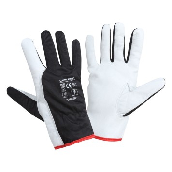 GANTS CUIR NOIR L272208P, 12 PAIRES, "8", CE, LAHTI