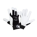 GANTS CUIR DE CHÈVRE NOIR L270810P, CARTE, "10", CE, LAHTI