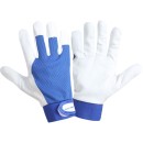 GANTS CUIR BLEU L272109P, 12 PAIRES, "9", CE, LAHTI