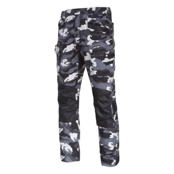 Pantalon de travailS, COMBATS,CAMOUFLAGE GRIS,RENFORTS,\\\"2XL\\\",CE,LAHTI