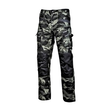 Pantalon de travail,COMBATS,CAMOUFLAGE VERT,RENFORTS,\\\"3XL\\\",CE,LAHTI