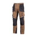 Pantalon de travail MARRON-NOIR, \\\"2XL\\\", CE, LAHTI