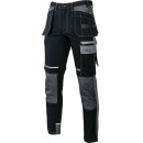 Pantalon de travail, NOIR-GRIS, AVEC RENFORTS, \\\"3XL\\\", CE, LAHTI