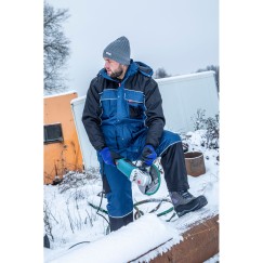 Pantalon de travail REMBOURRÉ, BLEU, \\\"L\\\", CE, LAHTI