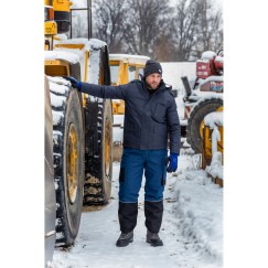 Pantalon de travail REMBOURRÉ, BLEU, \\\"S\\\", CE, LAHTI