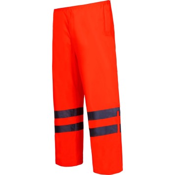 Pantalon de travail Imperméable HAUTE VISIBILITÉ, ORANGE, \\\\\\\"2XL\\\\\\\", CE, LAHTI