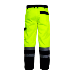 pantalon de travail haute visibilité JAUNE, \\\\\\\"2XL\\\\\\\", CE, LAHTI