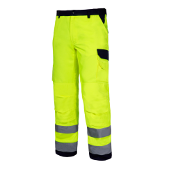 pantalon de travail haute visibilité JAUNE \\\\\\\'PREMIUM\\\\\\\', \\\\\\\"2XL\\\\\\\", CE, LAHTI